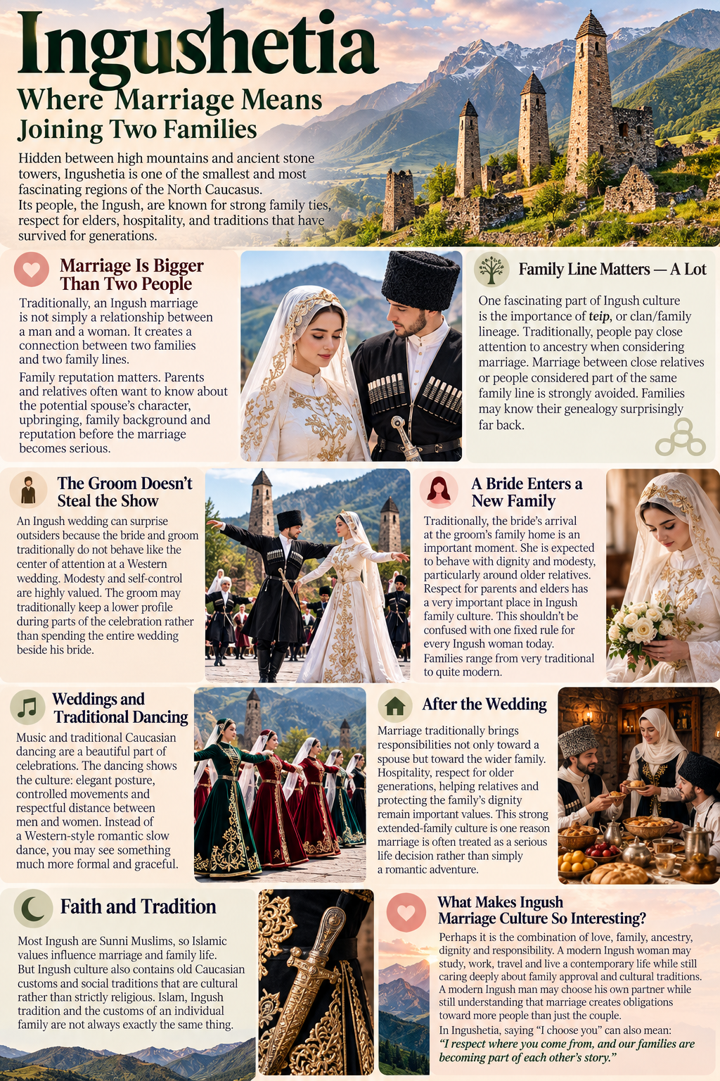 Ingushetia: Where Marriage Means Joining Two Families