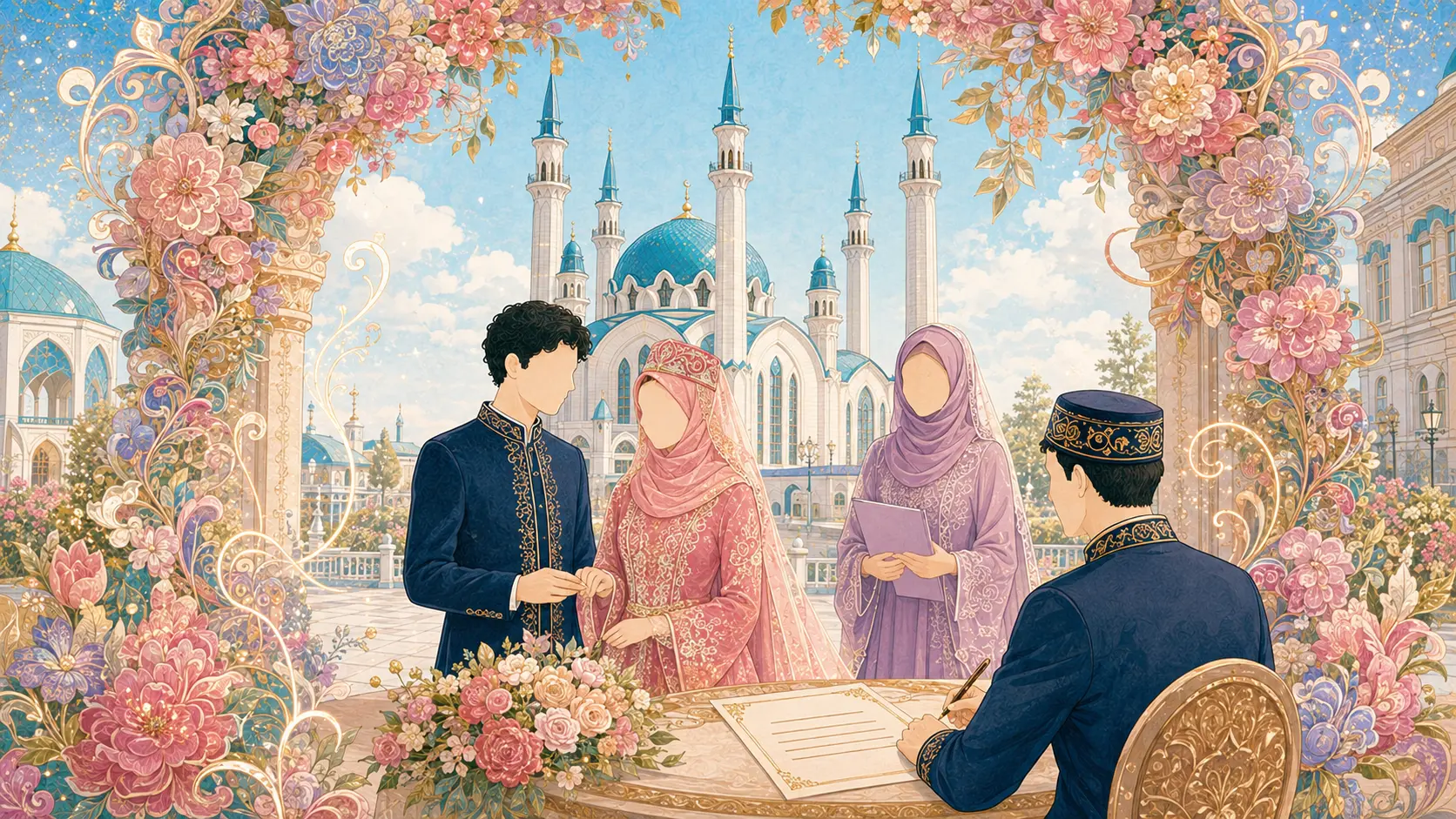 10 — A happy nikah in Kazan